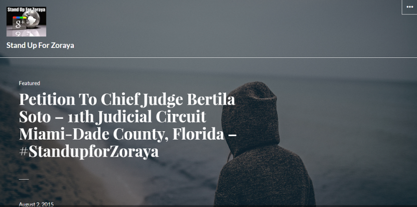 Petition to Chief Judge Bertila Soto - Causes Care2 2015