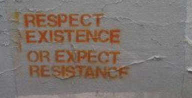 respect existance of expect resistance