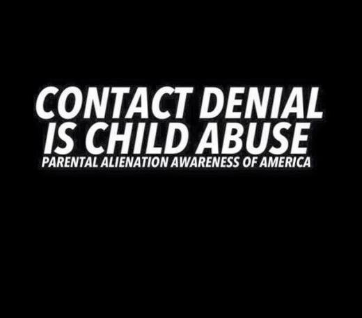 CONTACT DENIAL IS CHILD ABUSE - 2016